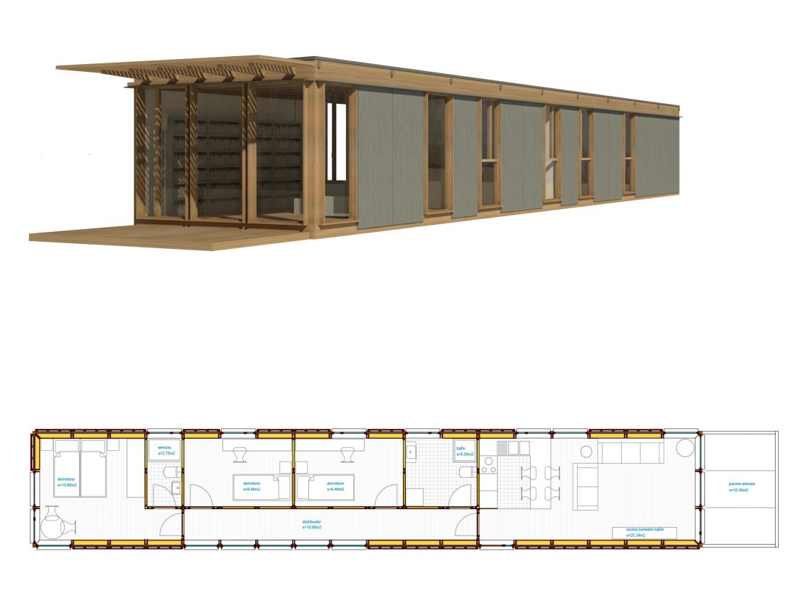 Ecological Wooden House 3d 1b Inexpensive Great Value For Your