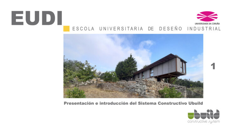 Seminario sobre Ubuild en la Escuela Universitaria de Diseño Industrial en la Universidad de La Coruña